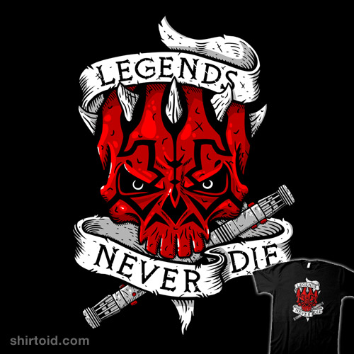 Logo for Legends Never Die