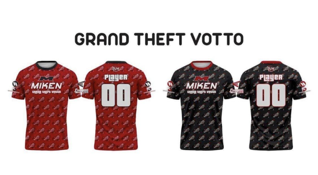 Grand Theft Votto Official Jersey